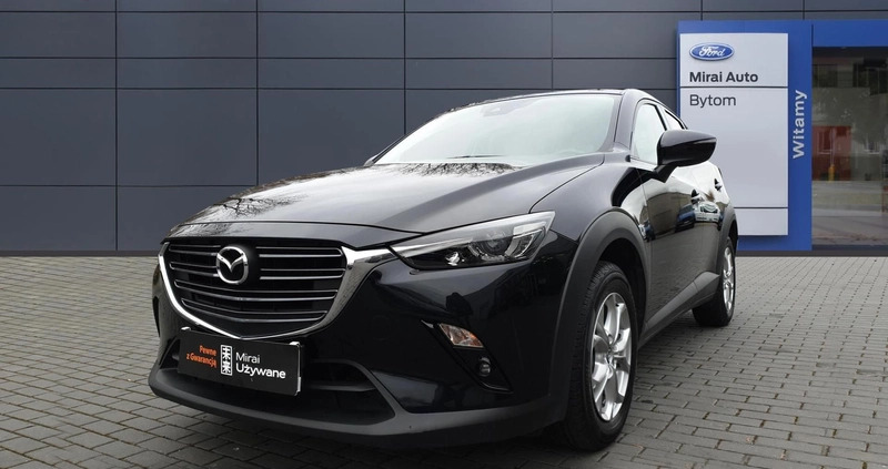 Mazda CX-3 cena 82900 przebieg: 72000, rok produkcji 2019 z Rybnik małe 379